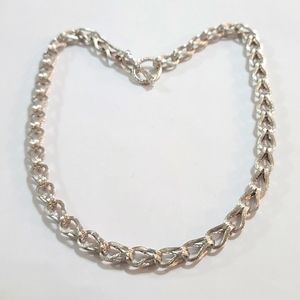New - Ariva Plain Silver Necklace